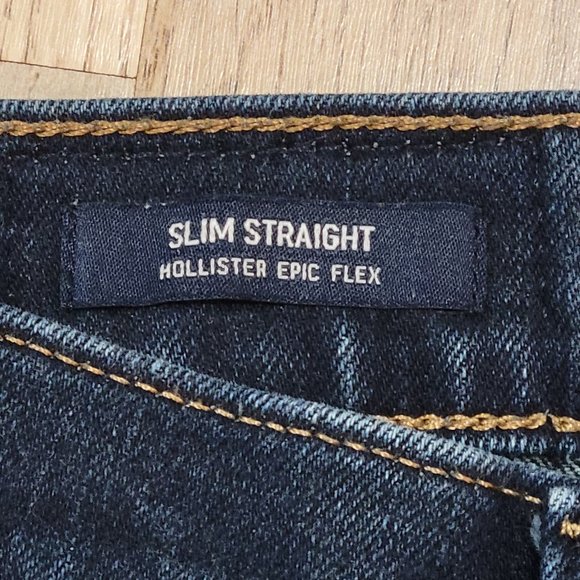 Men's Hollister Slim Straight Jeans - Picture 3 of 4